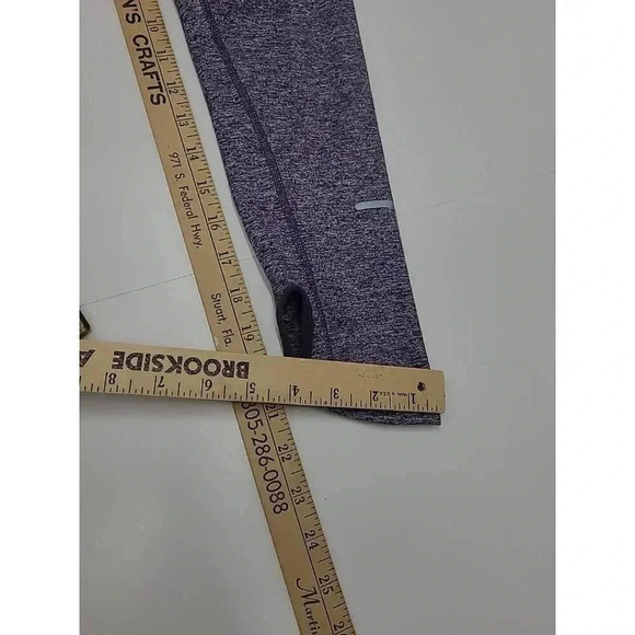 Nike Dri-Fit Running Pullover Women's Large 3/4 Zip Athletic Fitted Top - Picture 6 of 11